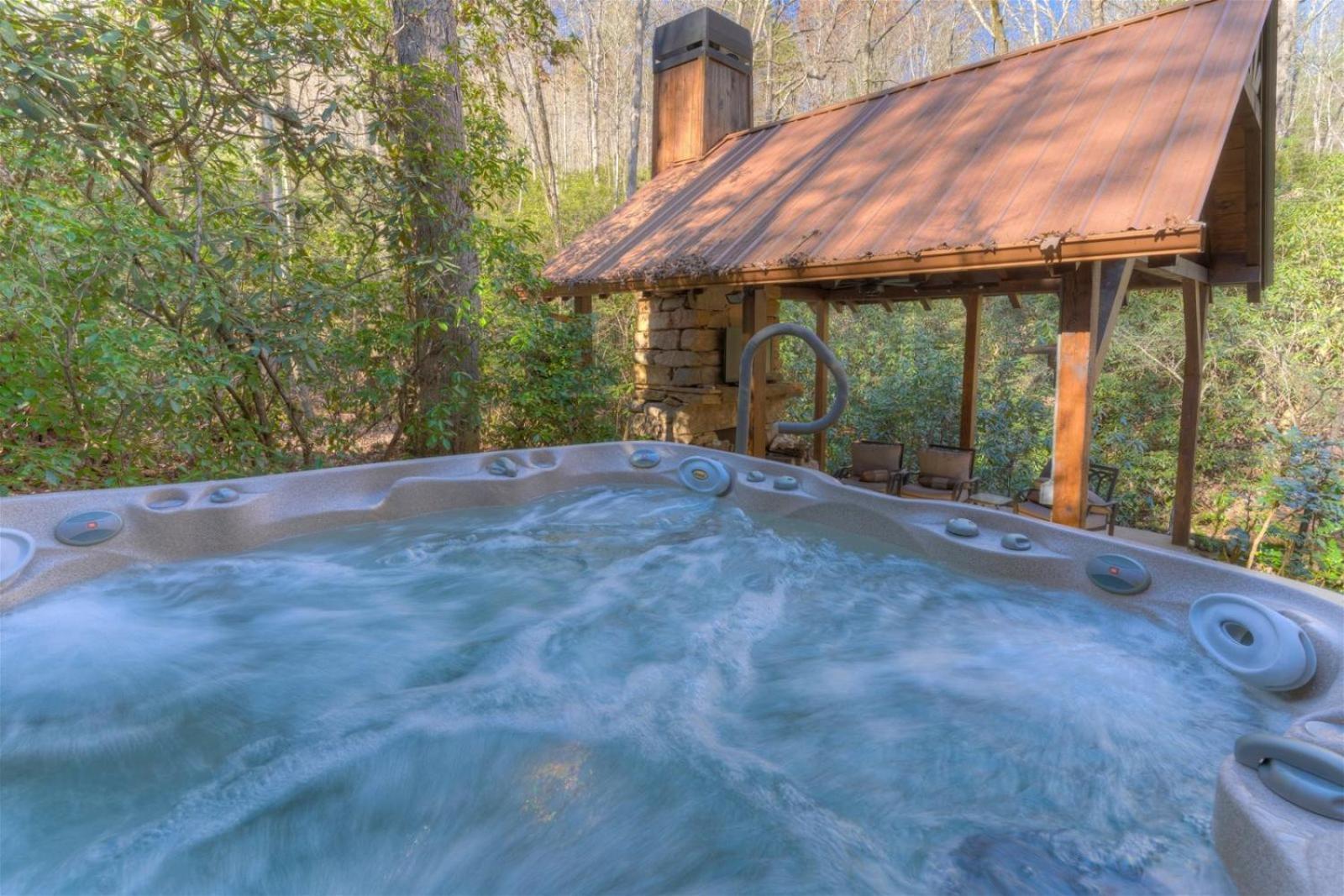 Rushing Waters - Creekside Cabin In North Ga Blue Ridge Ngoại thất bức ảnh